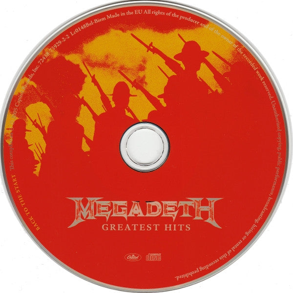 Megadeth - Greatest Hits: Back To The Start (CD) - Discords.nl