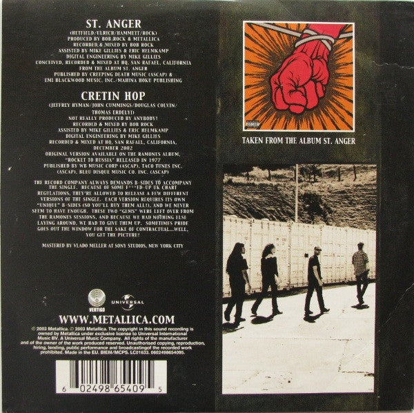 Metallica - St. Anger (CD Tweedehands)