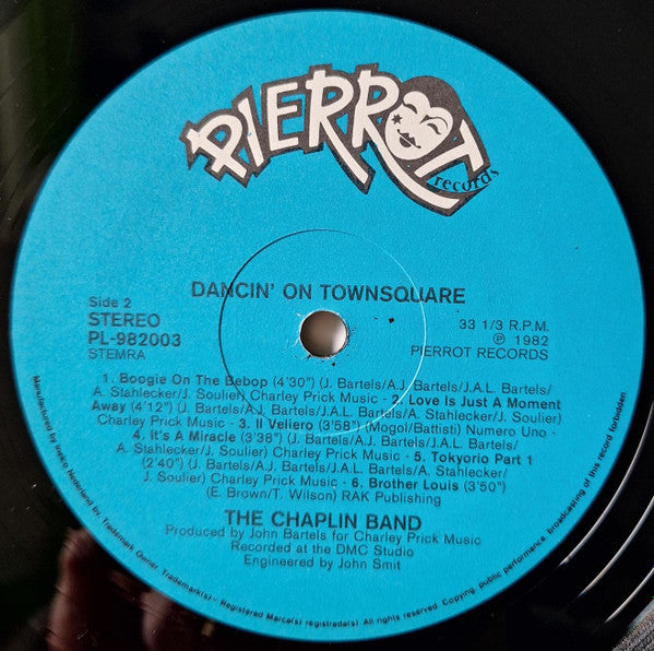 Chaplin Band, The - Dancing On Townsquare (LP Tweedehands)