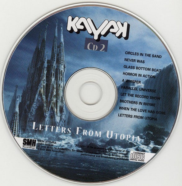 Kayak - Letters From Utopia (CD)