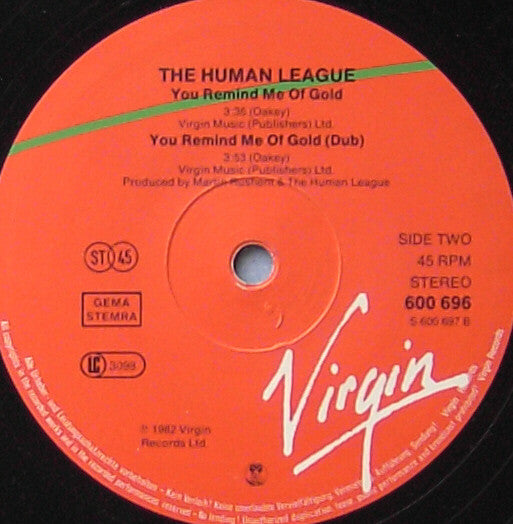 Human League, The - Mirror Man (12" Tweedehands)