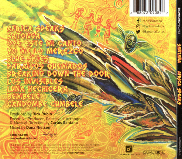 Santana - Africa Speaks (CD) - Discords.nl