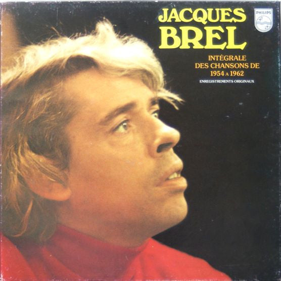 Jacques Brel - Intégrale Des Chansons De 1954 à 1962 (LP Tweedehands)