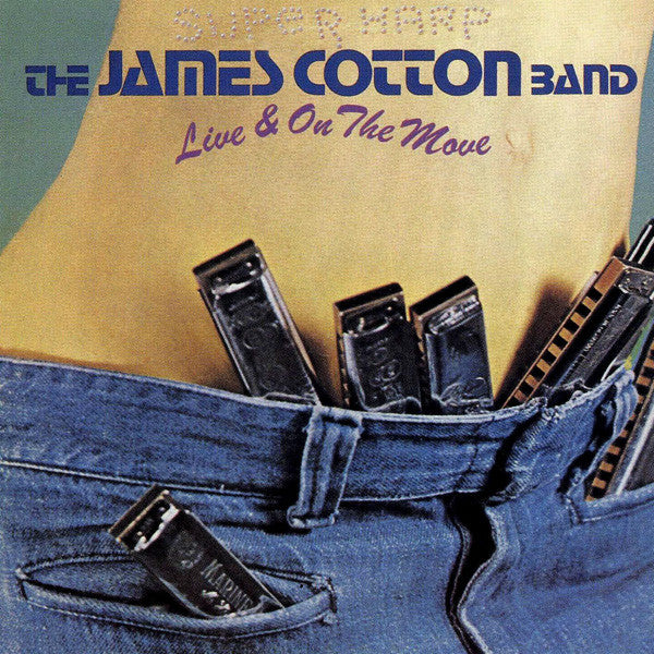 James Cotton Band, The - Live & On The Move (CD Tweedehands)