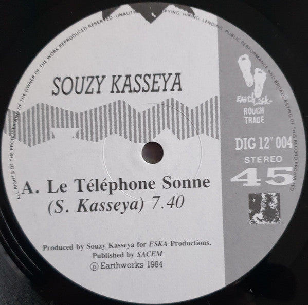 Souzy Kasseya - Le Téléphone Sonne (12" Tweedehands)