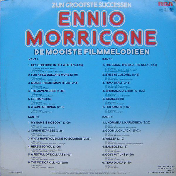 Ennio Morricone - Zijn Grootste Successen (LP Tweedehands)