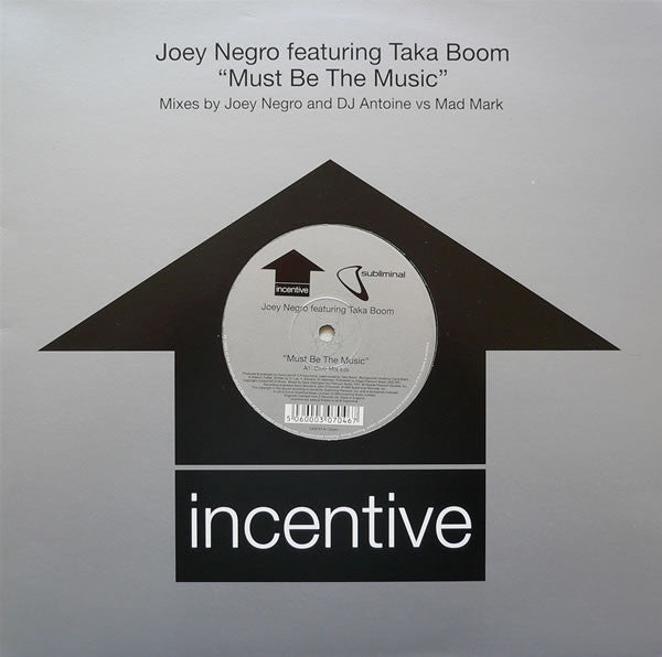 Joey Negro Featuring Taka Boom - Must Be The Music (LP Tweedehands)