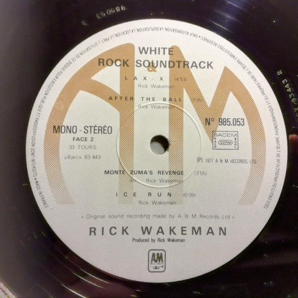 Rick Wakeman - White Rock: The Original Motion Picture Soundtrack Of The Innsbruck Winter Olympics. (LP Tweedehands)