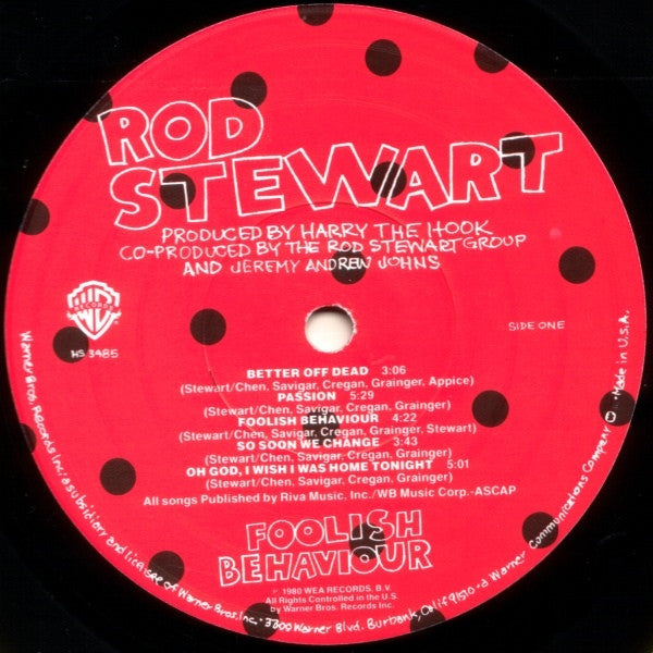 Rod Stewart - Passion (LP Tweedehands)