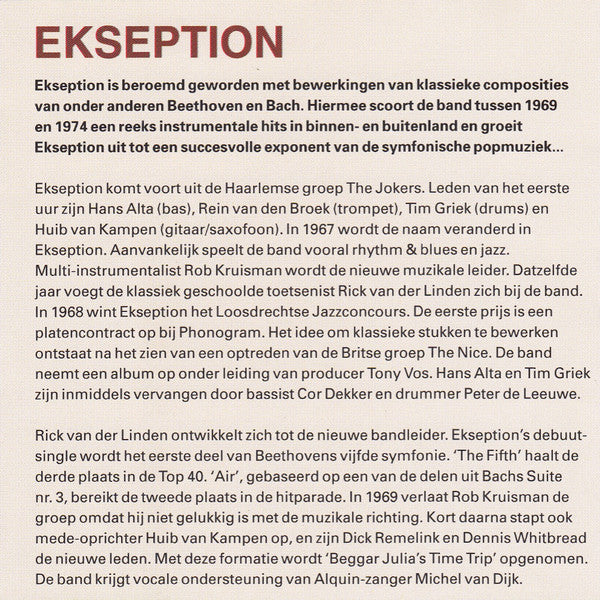 Ekseption - The Universal Masters Collection (CD)