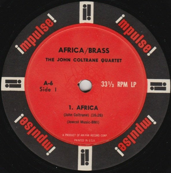 John Coltrane Quartet, The - Africa/Brass (LP) - Discords.nl