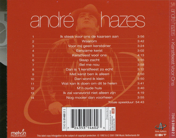 André Hazes - Kerstfeest Voor Ons (CD)