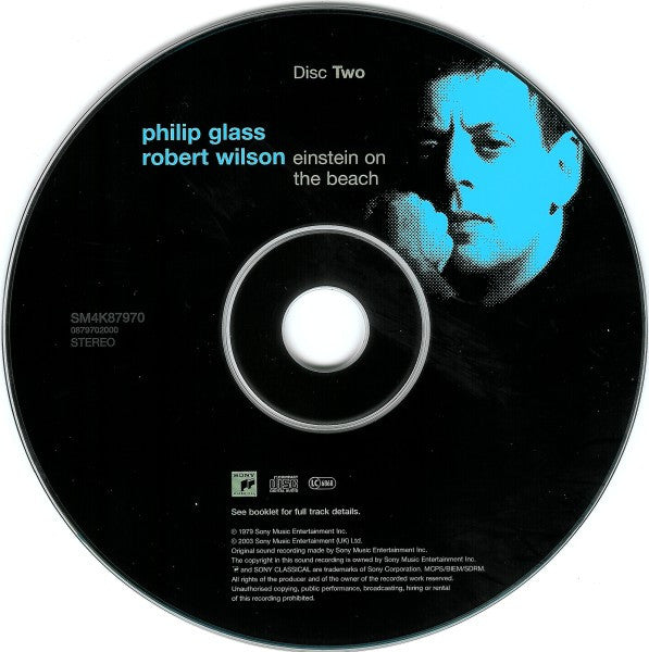 Philip Glass / Robert Wilson (2) - Einstein On The Beach (CD) - Discords.nl