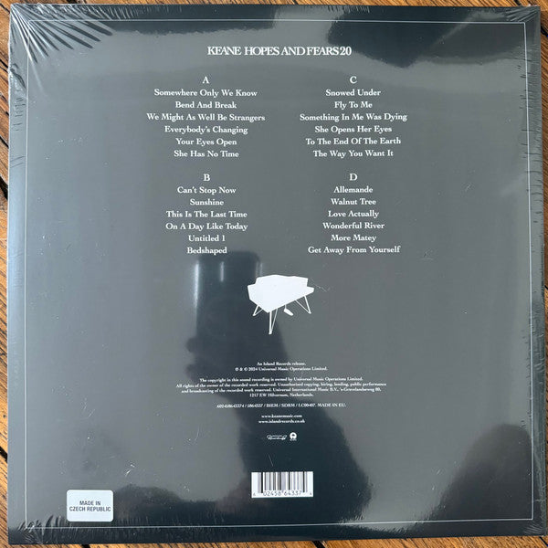 Keane - Hopes And Fears 20 (LP)