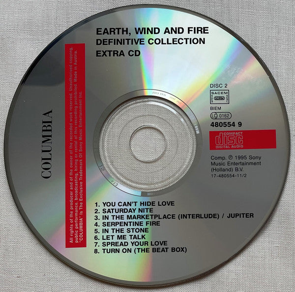 Earth, Wind & Fire - Definitive Collection (CD)