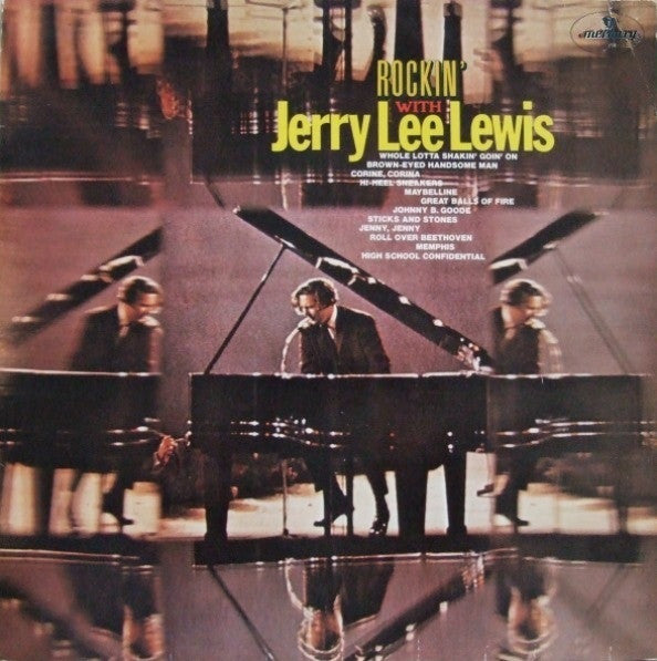 Jerry Lee Lewis - Rockin' With Jerry Lee Lewis (LP Tweedehands)