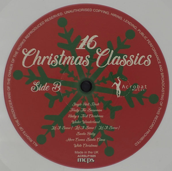 Various - 16 Christmas Classics (LP)