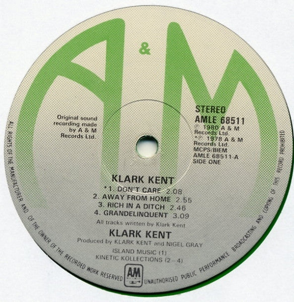 Klark Kent (3) - Klark Kent (LP Tweedehands)