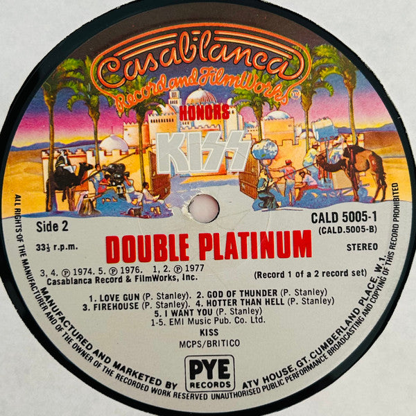 Kiss - Double Platinum (LP Tweedehands)