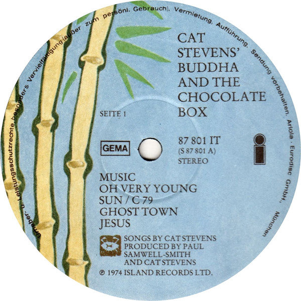 Cat Stevens - Buddha And The Chocolate Box (LP Tweedehands)