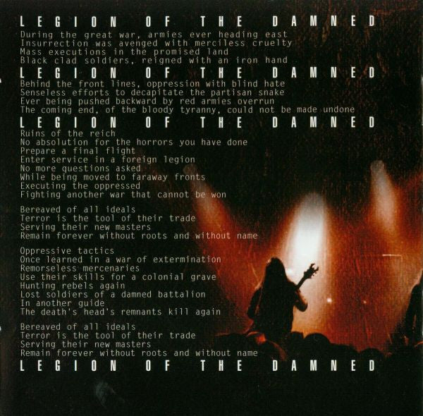 Legion Of The Damned - Malevolent Rapture (CD)