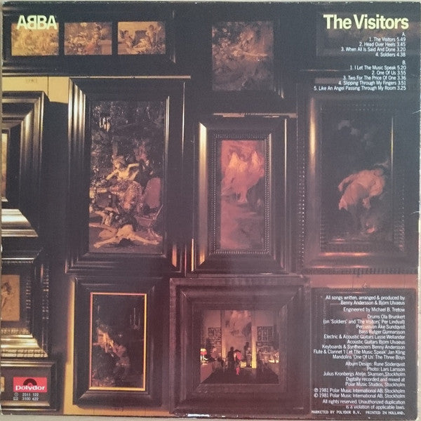 ABBA - The Visitors (LP Tweedehands)