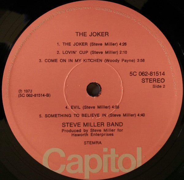 Steve Miller Band - The Joker (LP Tweedehands)