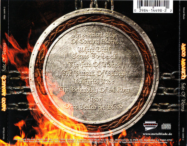 Amon Amarth - Fate Of Norns (CD)