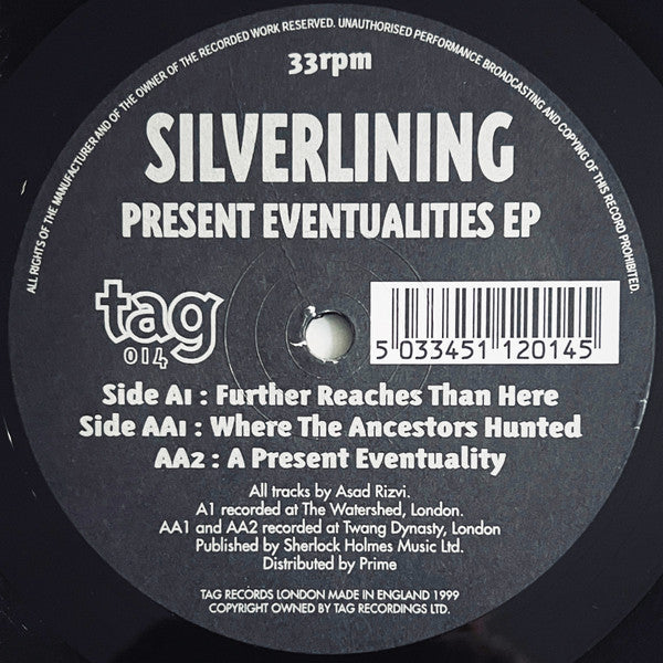 Silverlining - Present Eventualities EP (12" Tweedehands)