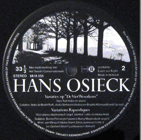 Hans Osieck - Hans Osieck (LP Tweedehands)