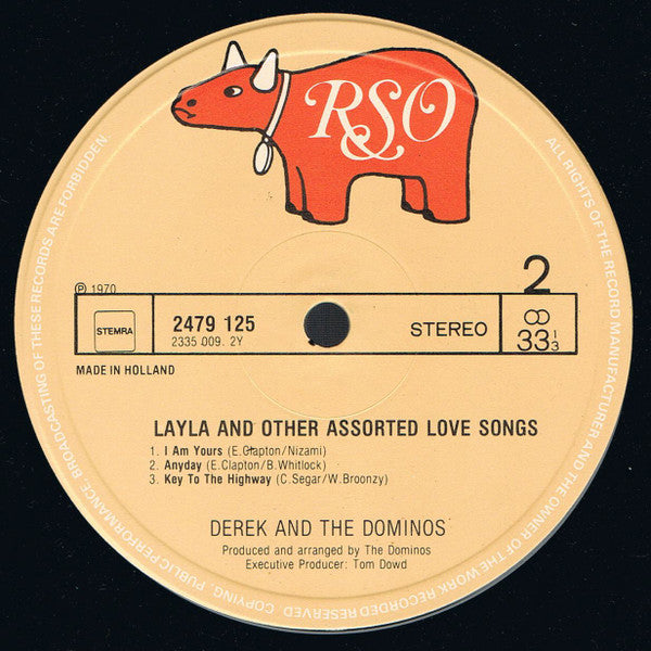 Derek & The Dominos - Layla And Other Assorted Love Songs (LP Tweedehands)