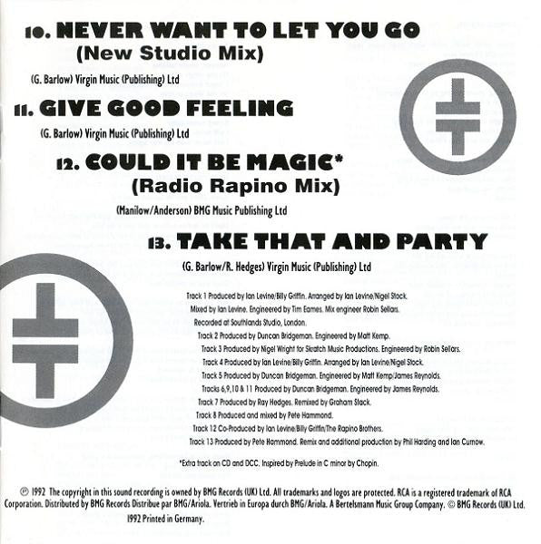 Take That - Take That & Party (CD Tweedehands)