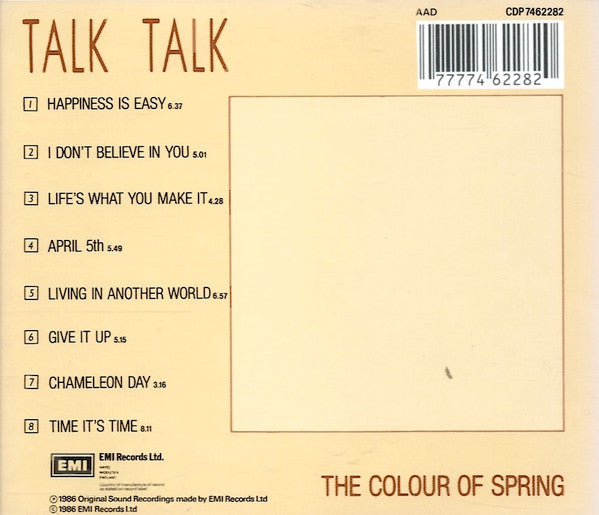 Talk Talk - The Colour Of Spring (CD Tweedehands)