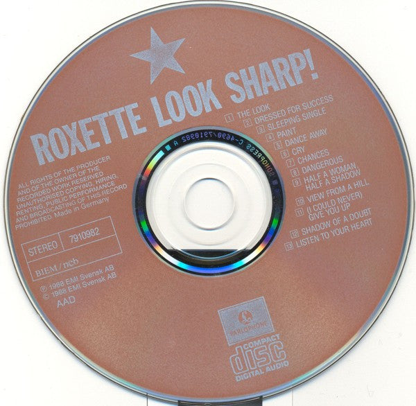 Roxette - Look Sharp! (CD)