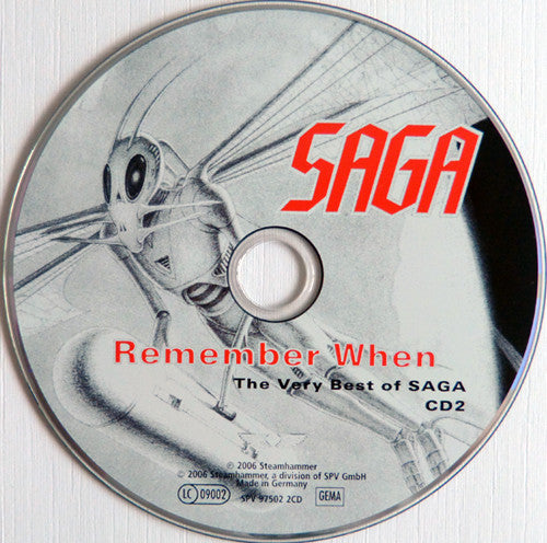 Saga - Remember When - The Very Best Of Saga (CD)