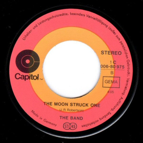 Band, The - Life Is A Carnival (7-inch Tweedehands)