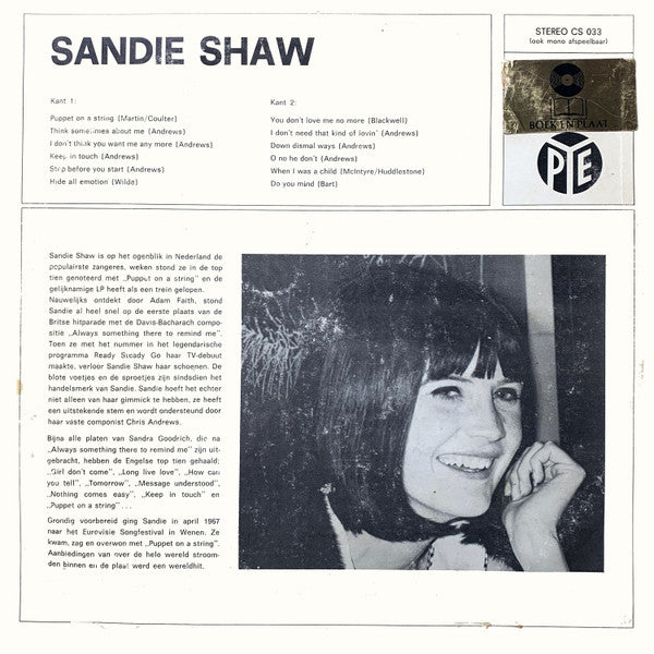 Sandie Shaw - Sandie Shaw (LP Tweedehands)