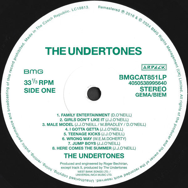 Undertones, The - The Undertones (LP) - Discords.nl