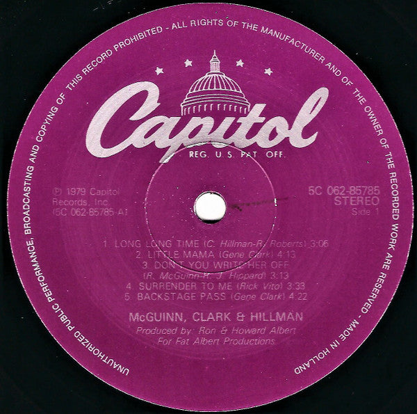 McGuinn, Clark & Hillman - McGuinn, Clark & Hillman (LP Tweedehands)