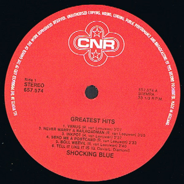 Shocking Blue - Greatest Hits (LP Tweedehands)