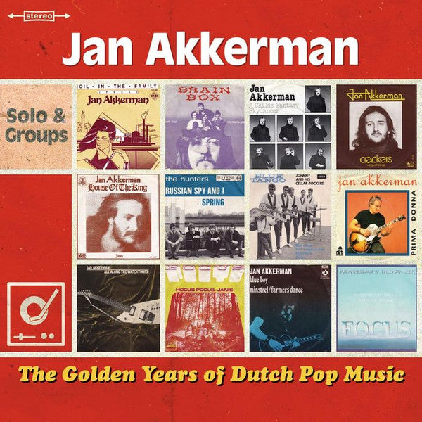 Jan Akkerman - The Golden Years Of Dutch Pop Music (Solo & Groups) (CD Tweedehands)