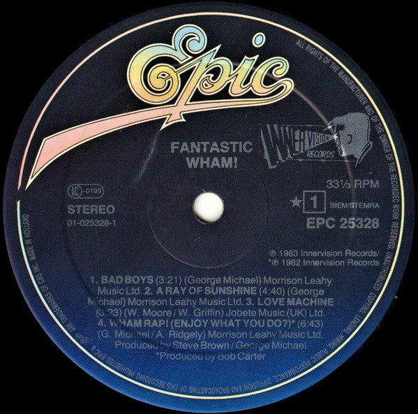 Wham! - Fantastic (LP Tweedehands)