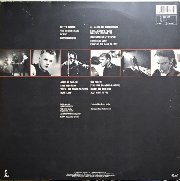 U2 - Rattle And Hum (LP Tweedehands)