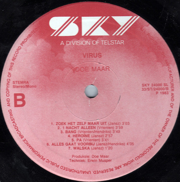 Doe Maar - 4US (LP Tweedehands)