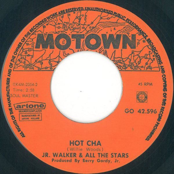 Junior Walker & The All Stars - Shot Gun / Hot Cha (7-inch Tweedehands) - Discords.nl
