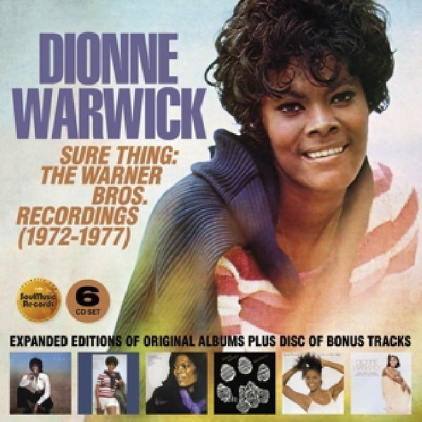 Dionne Warwick - Sure thing - the warner bros. recordings 1972-1977 (CD)