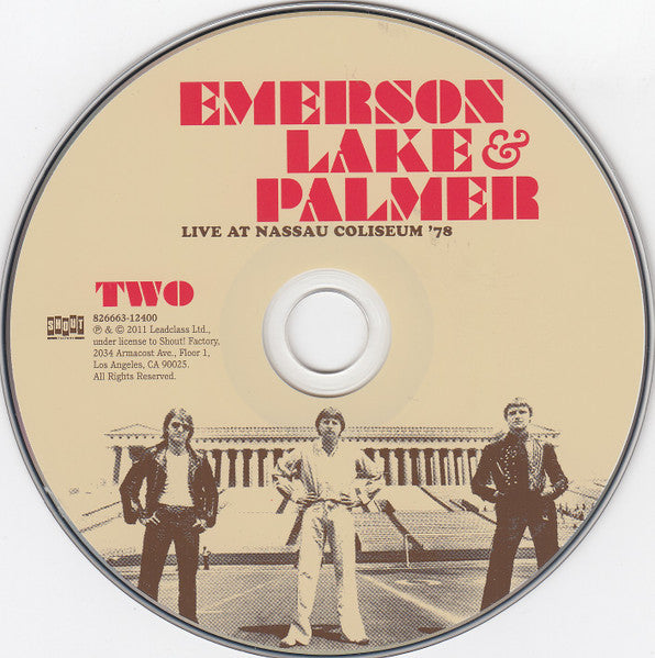 Emerson, Lake & Palmer - Live At Nassau Coliseum '78 (CD)