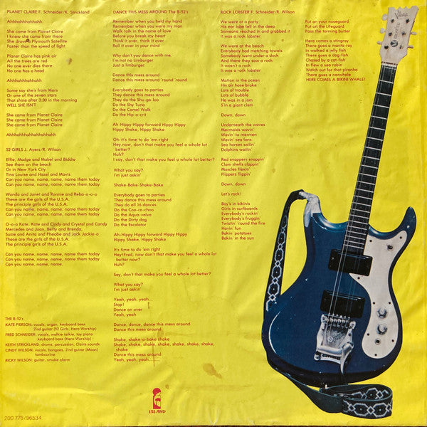 B-52's, The - The B-52's (LP Tweedehands) - Discords.nl