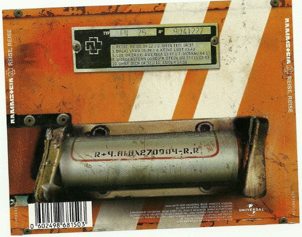 Rammstein - Reise, Reise (CD Tweedehands)