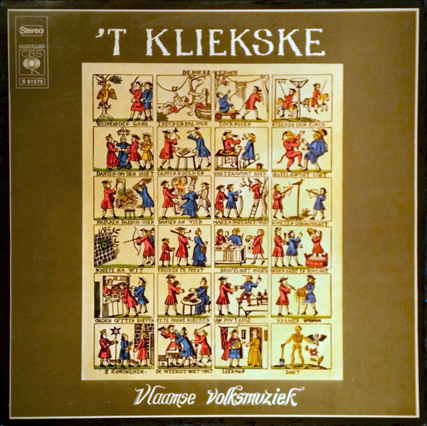 't Kliekske - Vlaamse Volksmuziek - Musique Populaire Flamande (LP Tweedehands)